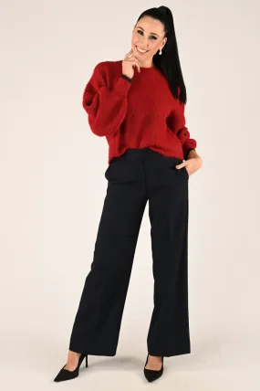 -Co'couture Trui Donker rood  