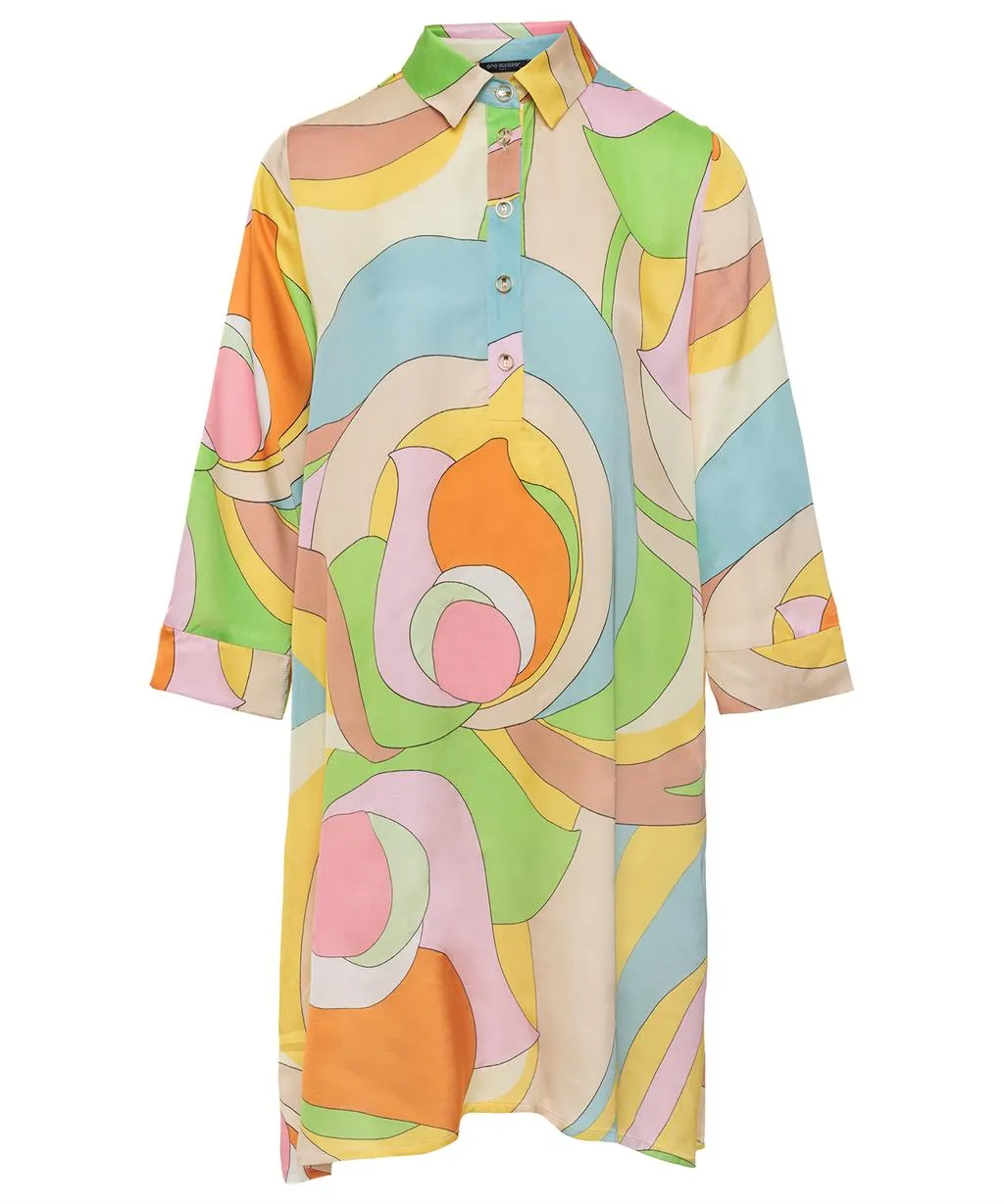 Ana Alcazar jurk multicolor