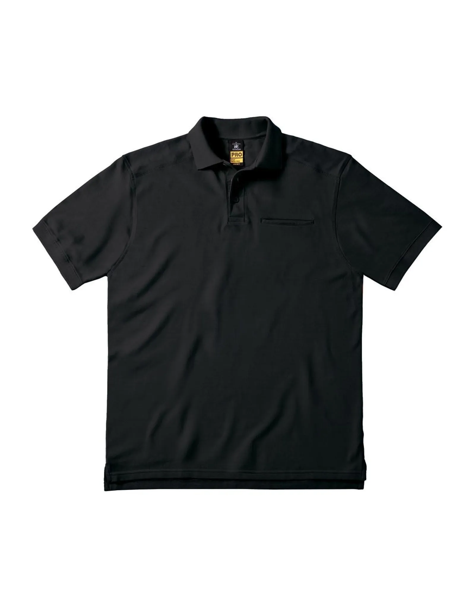 B&C Workwear POLOSHIRT katoen zwart