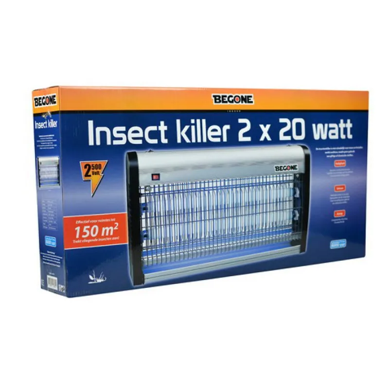 BEGONE  INSECT KILLER  VLIEGENLAMP TL 2X18W  150 M²