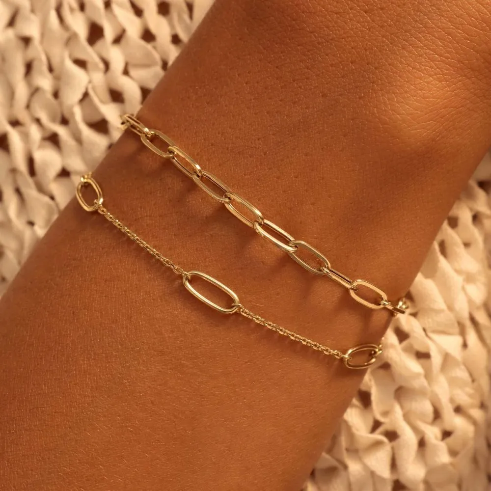 Beloro Jewels Della Spiga Elisa 9 Karaat Armband
