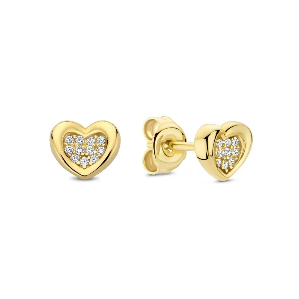 Beloro Jewels Monte Napoleone Gionna 9 Karaat Oorknoppen