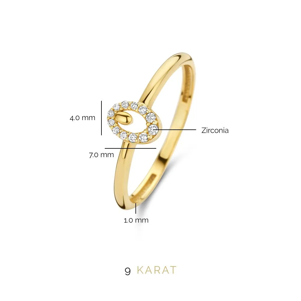 Beloro Jewels Monte Napoleone Leontina 9 karaat ring