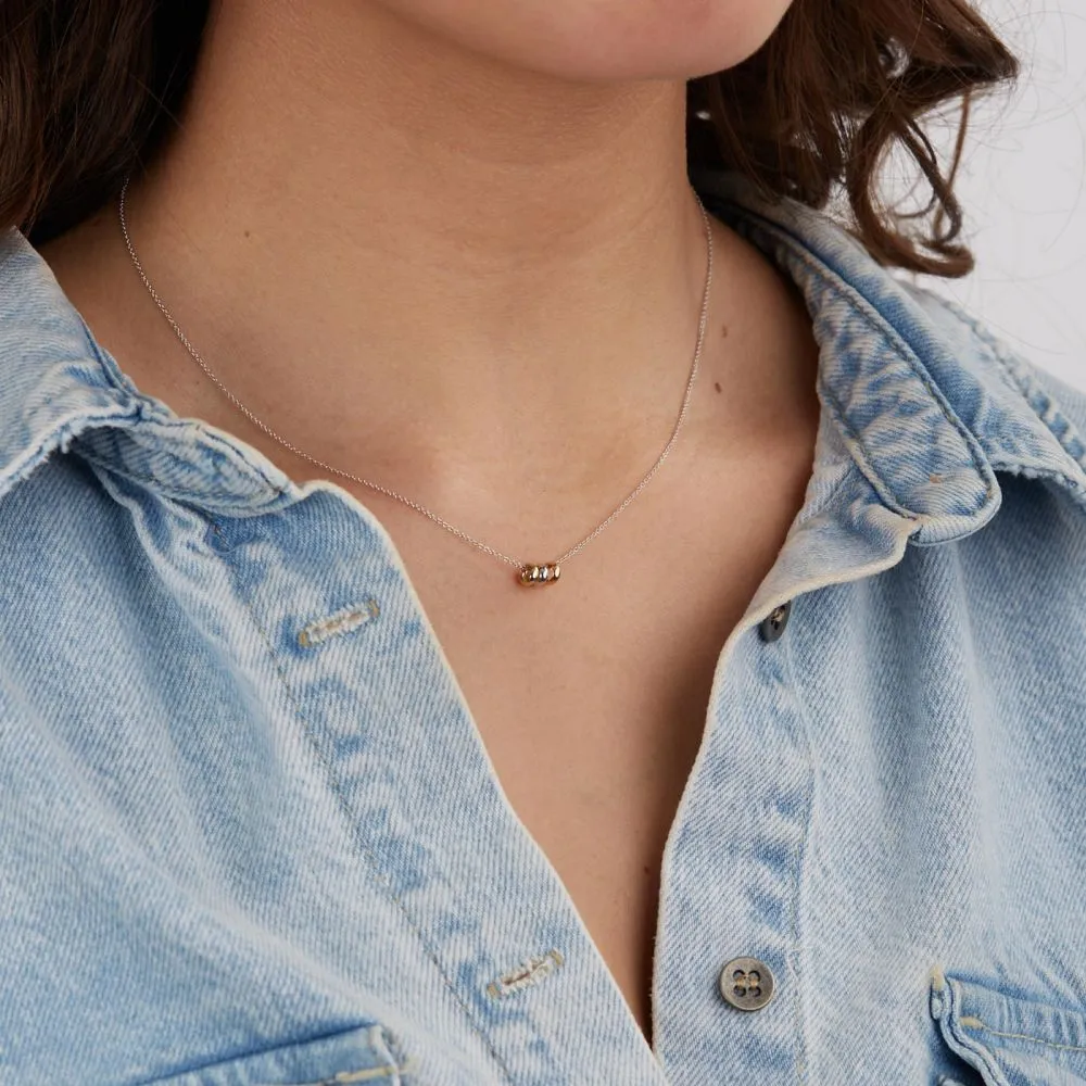 Blush 14 Karaat Gouden Ketting /42 (Lengte: 42.00 cm)