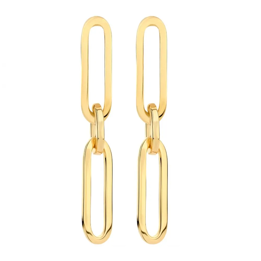 Blush 14 karaat Gouden Oorhangers
