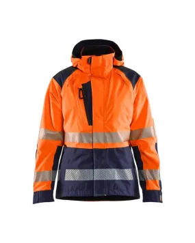 DAMES SHELLJACK HIGH VIS 4436/1987/5389 - HIGH VIS ORANJE/MARINEBLAUW - XXXL