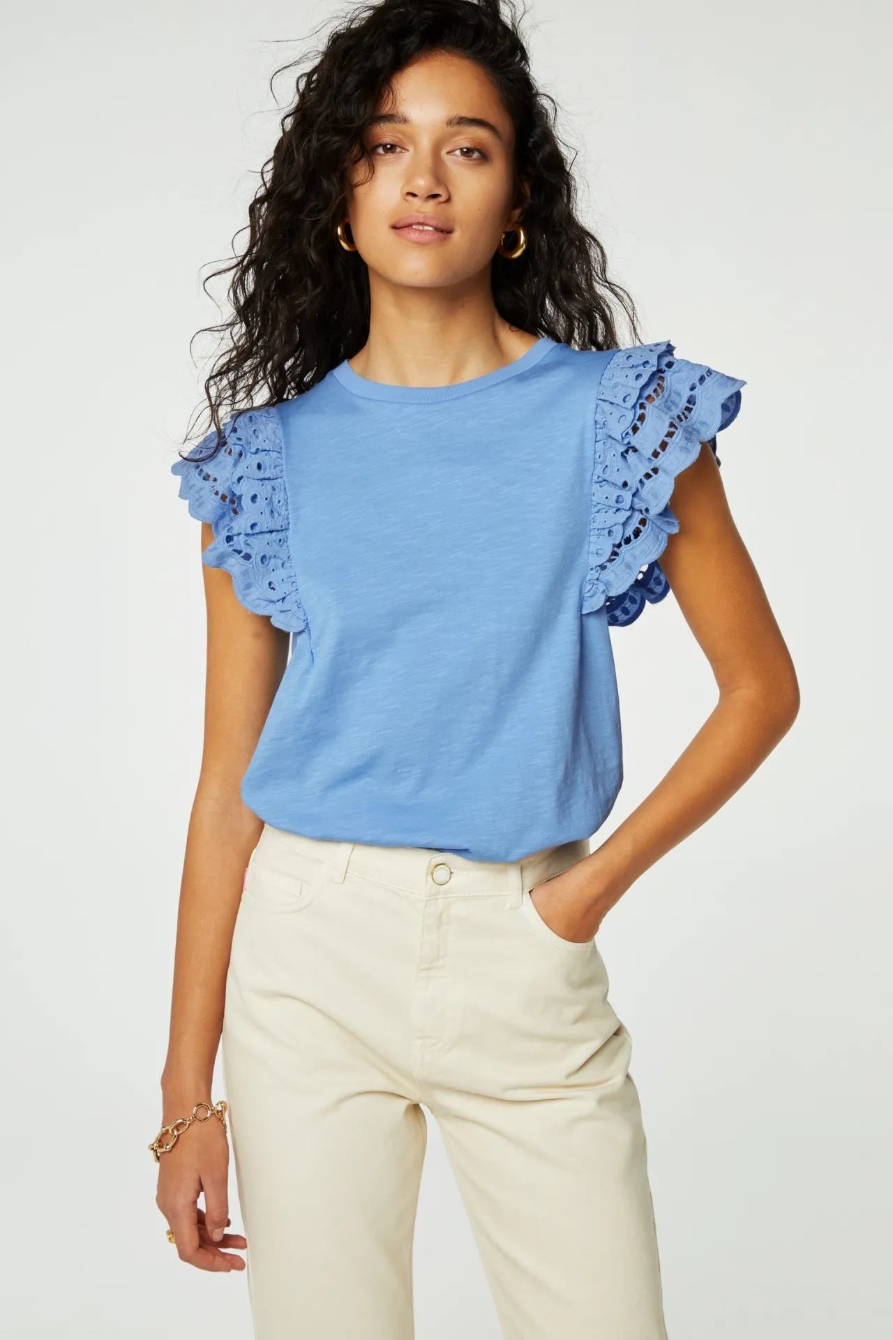 Fabienne c. anna tshirt blue