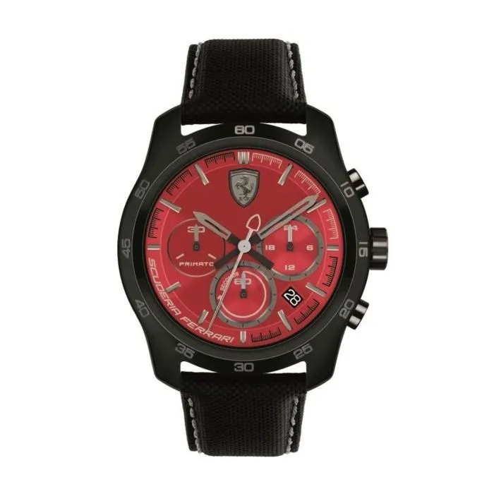 Ferrari SF830447 Primato Horloge Zwart