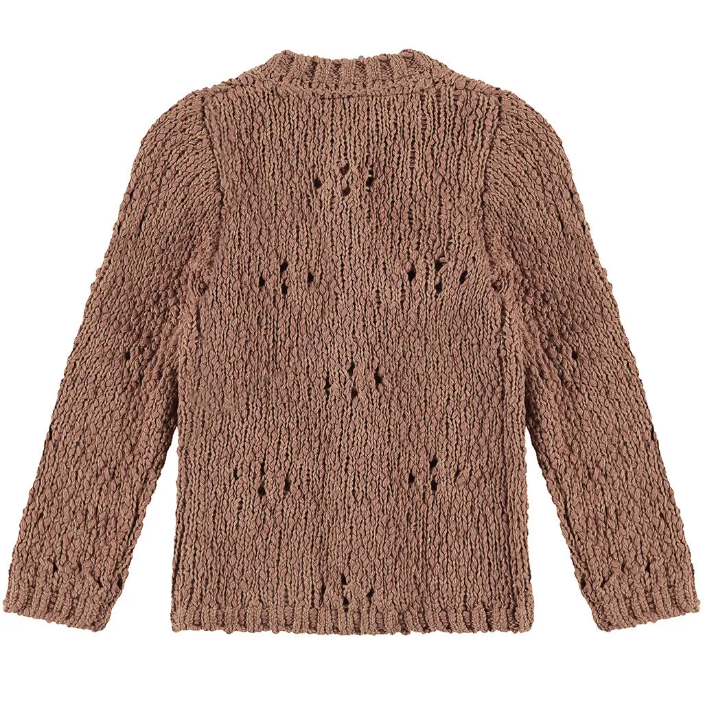 Gebreid vestje (wood)