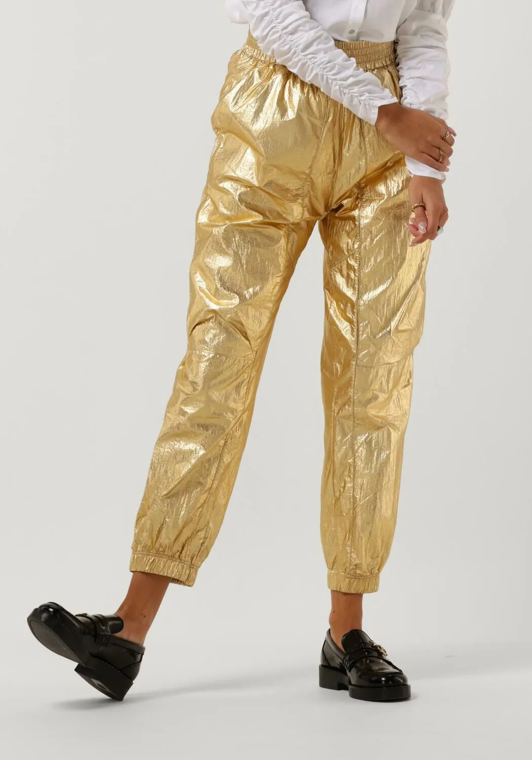 gouden co'couture pantalon trice metal tech pant