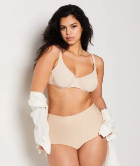 Hoge taille slip met laag uitgesneden achterkant DEEP V BACK CONTROL LIN 