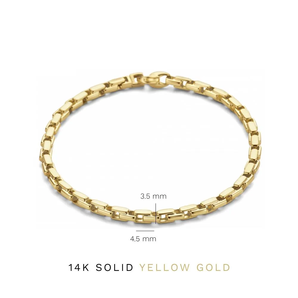 Isabel Bernard Aidee Gigi 14 Karaat Gouden Armband