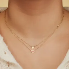 Isabel Bernard Belleville Amore 14 karaat gouden collier