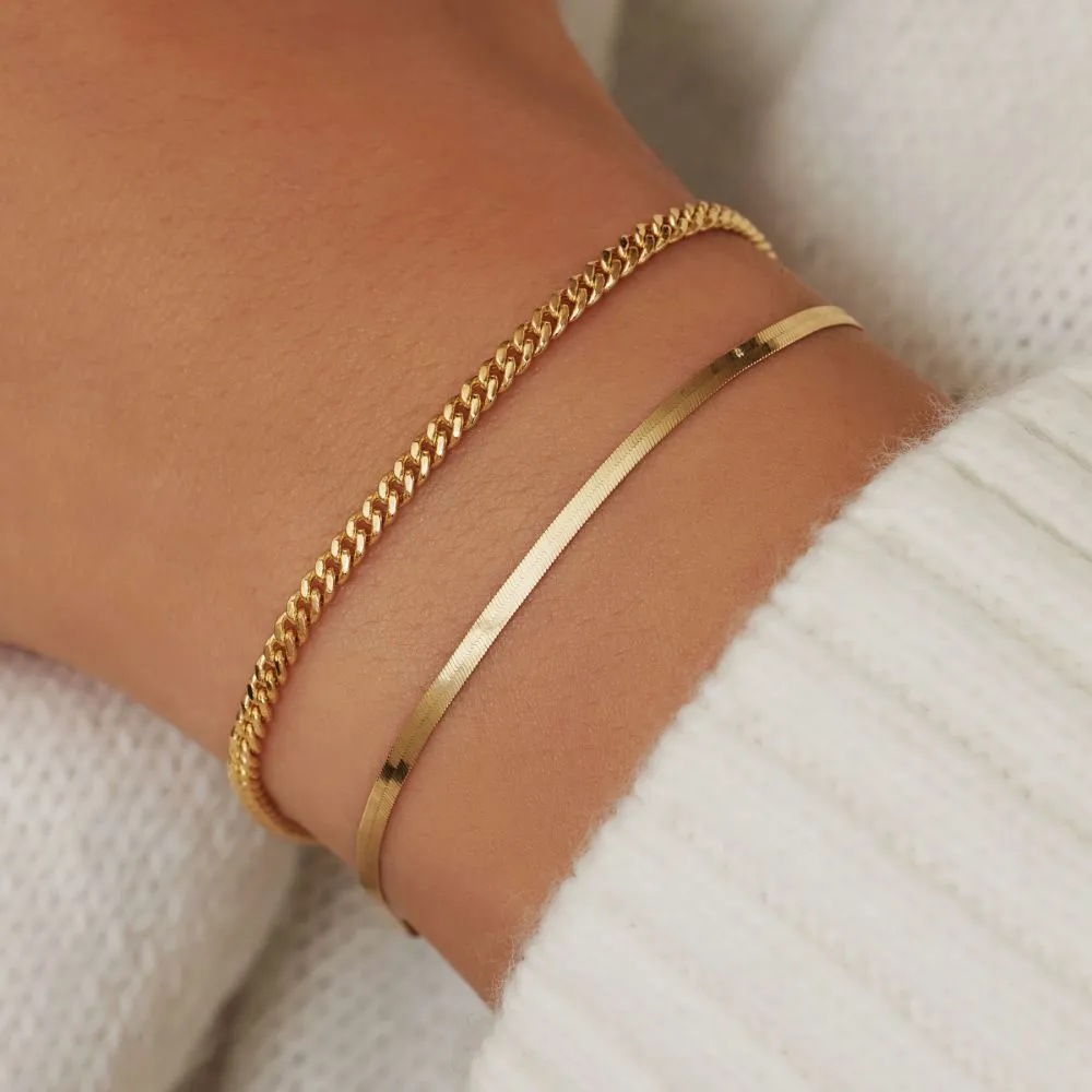 Isabel Bernard Cadeau D'Isabel 14 Karaat Gouden Armbanden Giftset