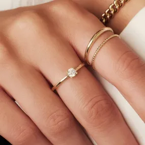 Isabel Bernard Le Marais Isidora 14 Karaat Gouden Ring