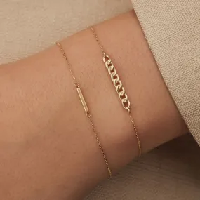 Isabel Bernard Le Marais Rosalie 14 Karaat Gouden Armband