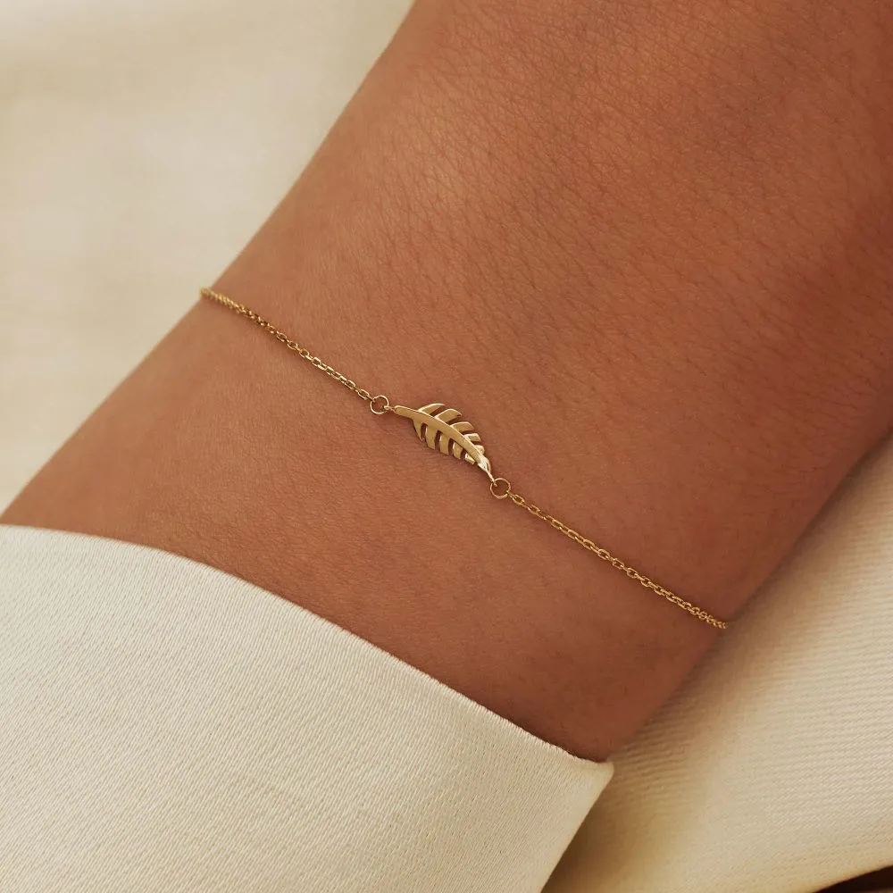 Isabel Bernard Monceau Giselle 14 karaat gouden armband