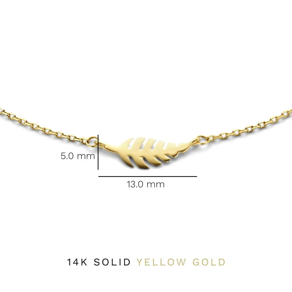 Isabel Bernard Monceau Giselle 14 karaat gouden armband