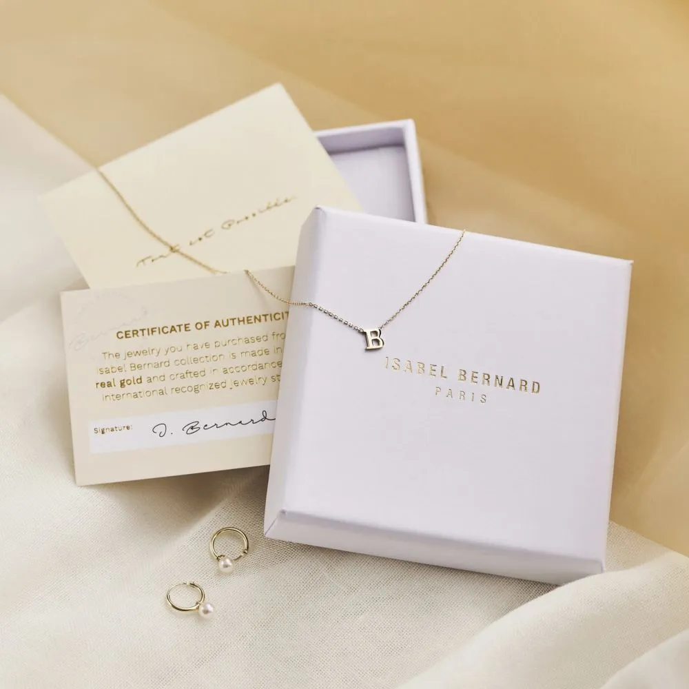 Isabel Bernard Rivoli Méline 14 Karaat Gouden Trinity Ring