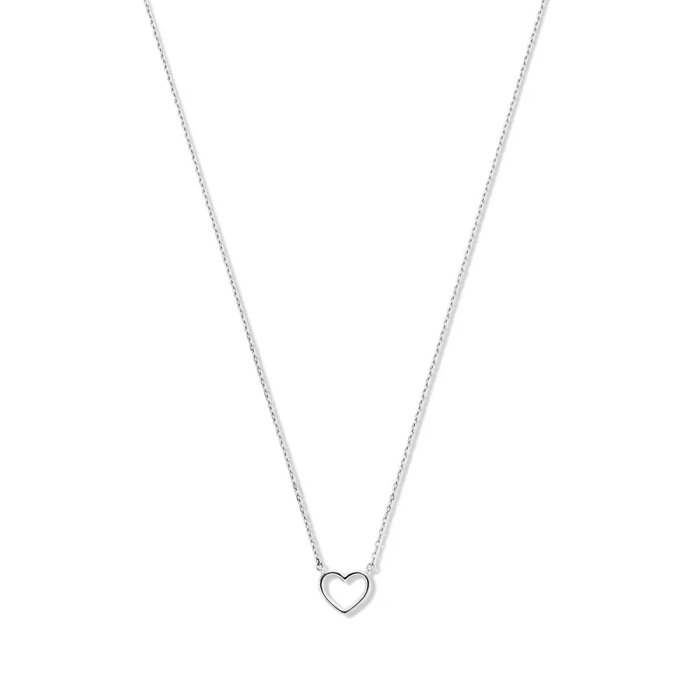 Isabel Bernard Saint Germain Amore 14 Karaat Wit Gouden Collier