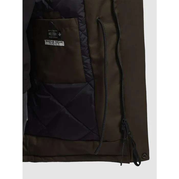 Khujo Winterjas Groen