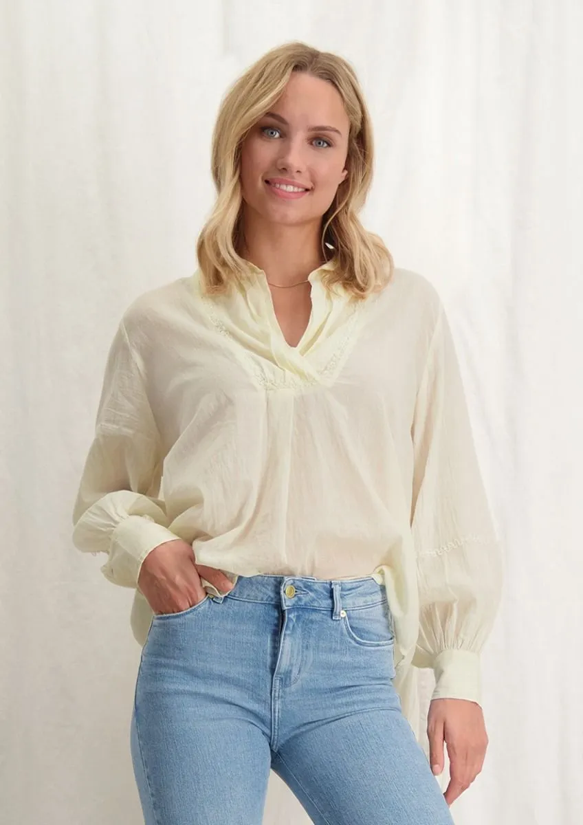 Luna Blouse Poached Egg
