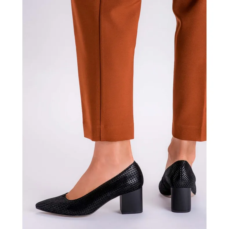 Marco Shoes Marco 1038P damespumps met zachte binnenzool zwart