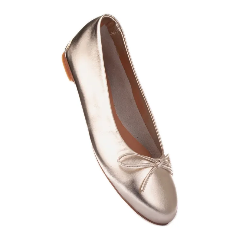 Marco Shoes Passo balletschoenen gouden