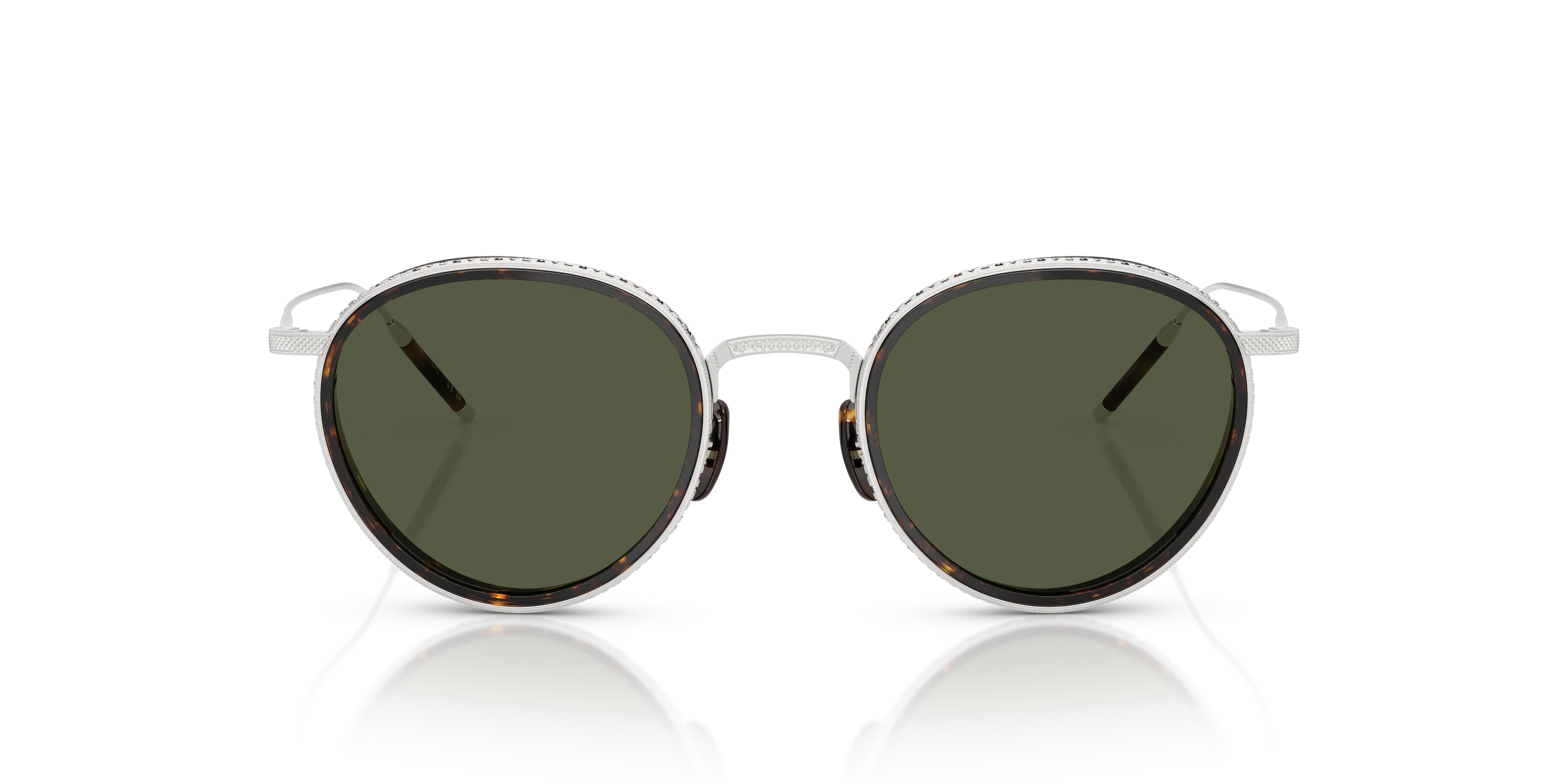 OLIVER PEOPLES OV1318ST TK8 SUN GOLD PLATED M (48  22)  WITH GROEN LENSES AND GRIJS FRAME