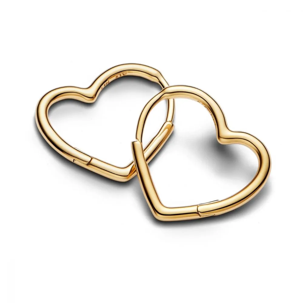 Pandora Moments 14 Karat Gold Plated Earrings