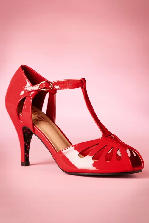 SECRET LOVESANDALEN IN LIPPENSTIFTROOD