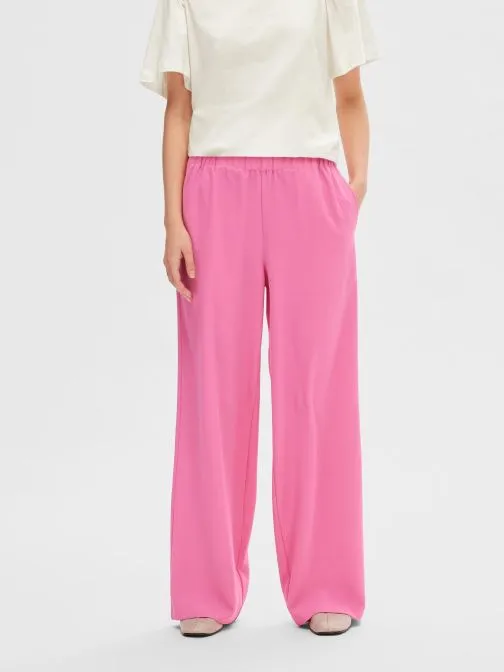      SELECTED FEMME SLFTINNIRELAXED MW WIDE PANT N NOOS  ROZE   