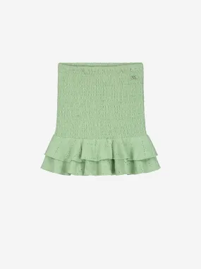 Smock rok met ruches