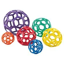 Spordas Rubberflex Grabb ball Open bal 9cm Grijpbal