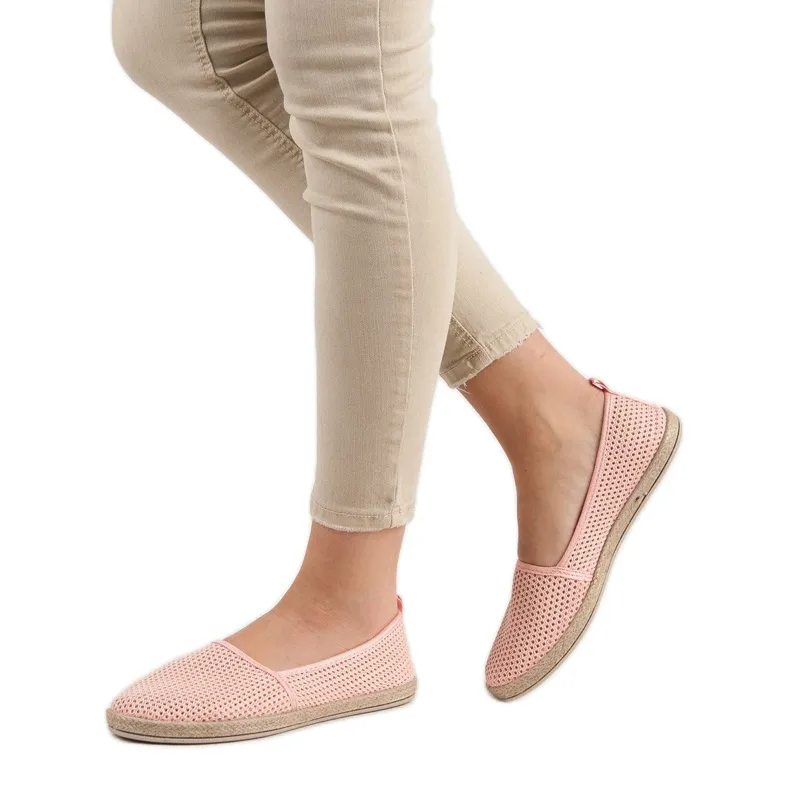 Sweet Shoes Roze lichte espadrilles