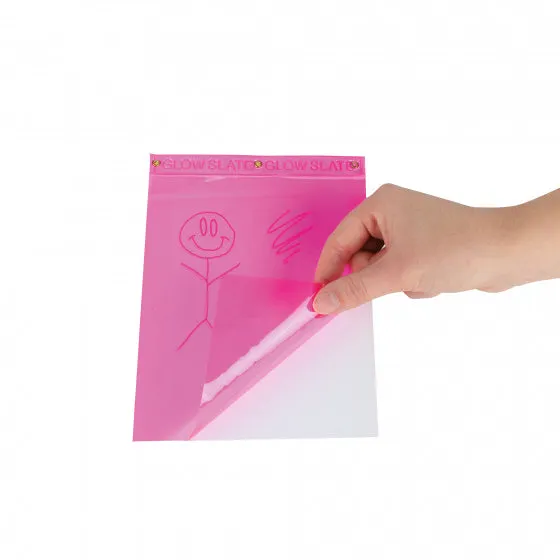 TEKENSET NEON JUNIOR ROZE 2DELIG