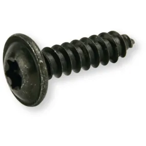 Zelftappende schroef DIN 968 Platbolkop met flens, TX, Staal, Black zinc plated, model C