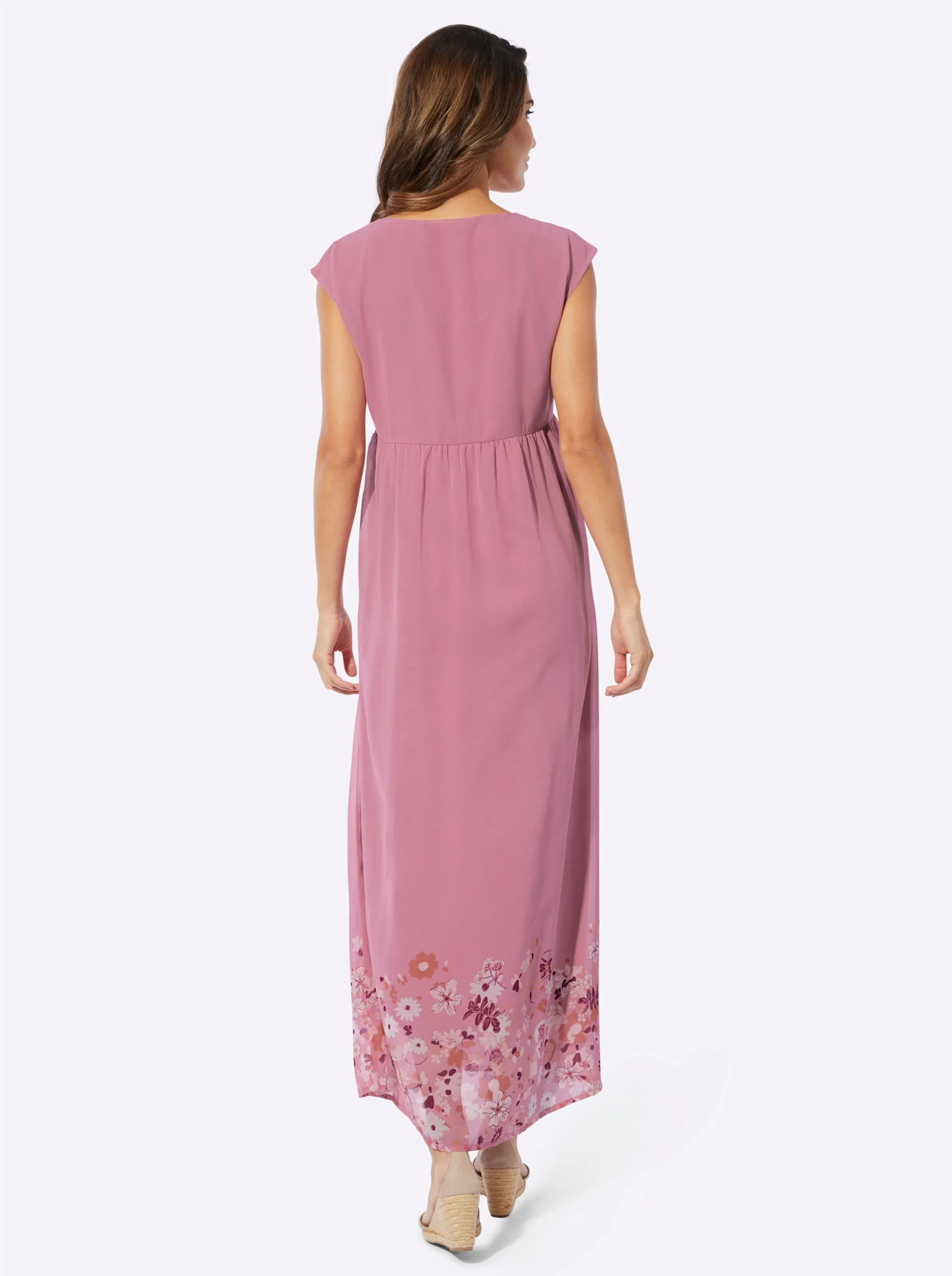 Zomerjurk met bloemenprint